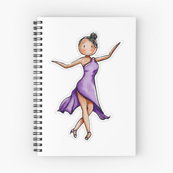 Item preview, ChaCha Dancing girl Sticker designed and sold by Gillianvw.