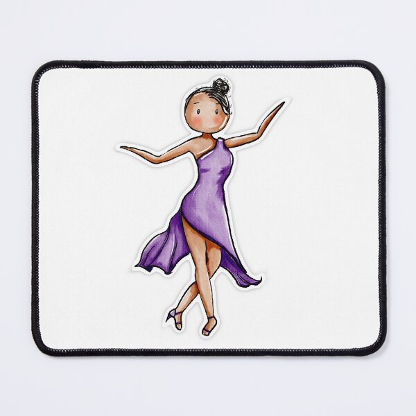 Item preview, ChaCha Dancing girl Sticker designed and sold by Gillianvw.