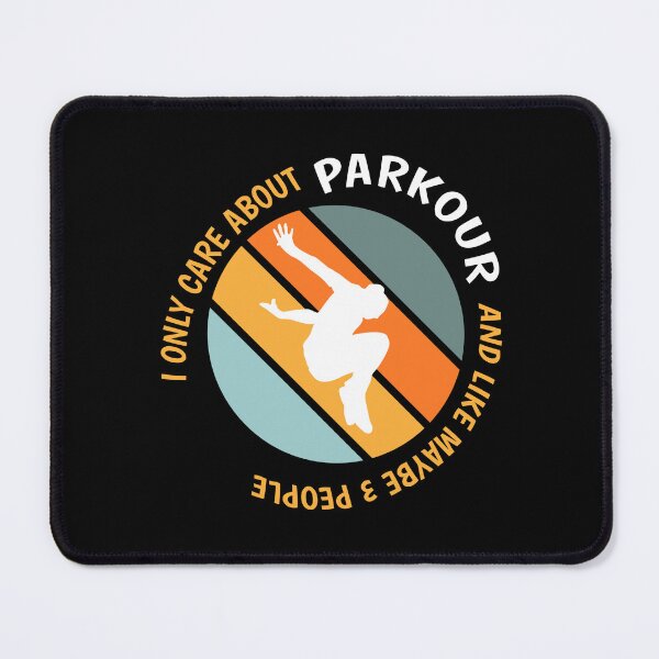 Item preview, Funny Parkour Lovers - I Only Care About Parkour design designed and sold by Merchking1.