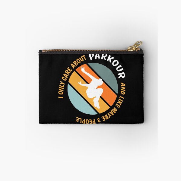 Item preview, Funny Parkour Lovers - I Only Care About Parkour design designed and sold by Merchking1.