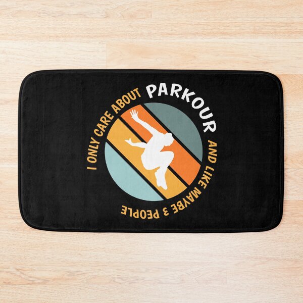 Item preview, Funny Parkour Lovers - I Only Care About Parkour design designed and sold by Merchking1.
