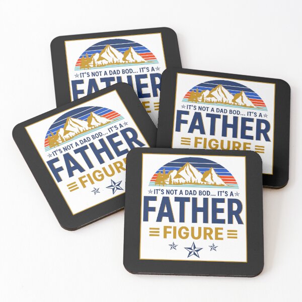 Item preview, Mens It's Not A Dad Bod It's A Father Figure Dad Joke Fathers Day designed and sold by Deborah-Jones.