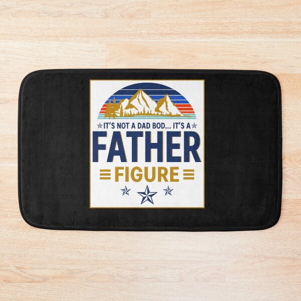 Item preview, Mens It's Not A Dad Bod It's A Father Figure Dad Joke Fathers Day designed and sold by Deborah-Jones.