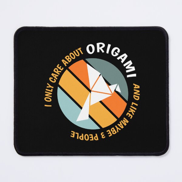 Item preview, Funny Origami Lovers - I Only Care About Origami design designed and sold by Merchking1.