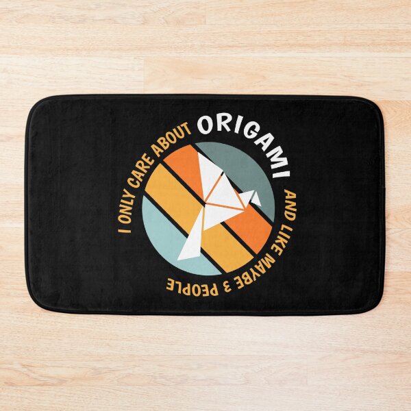 Item preview, Funny Origami Lovers - I Only Care About Origami design designed and sold by Merchking1.