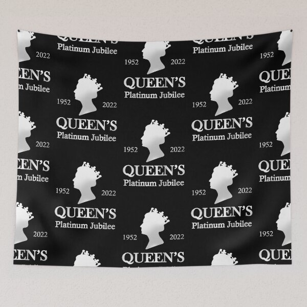 Item preview, Queen, Jubilee, Queen Platinum Jubilee 2022 CELIBRATION white,Qeen art designed and sold by WendaxStreet.