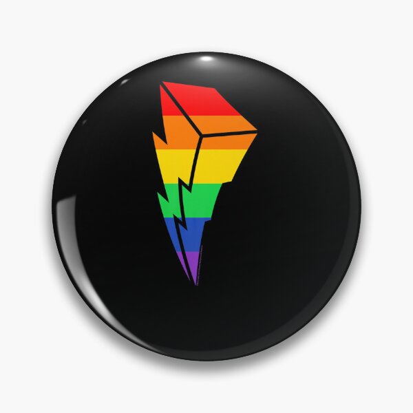Aperçu de l'œuvre POWER RANGERS PRIDE BOULON ARC-EN-CIEL créée et vendue par sobriowslen.
