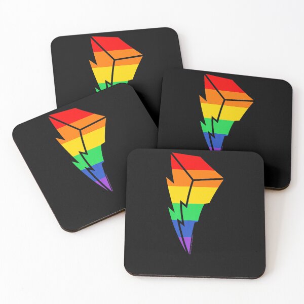 Item preview, POWER RANGERS PRIDE BOLT RAINBOW designed and sold by sobriowslen.
