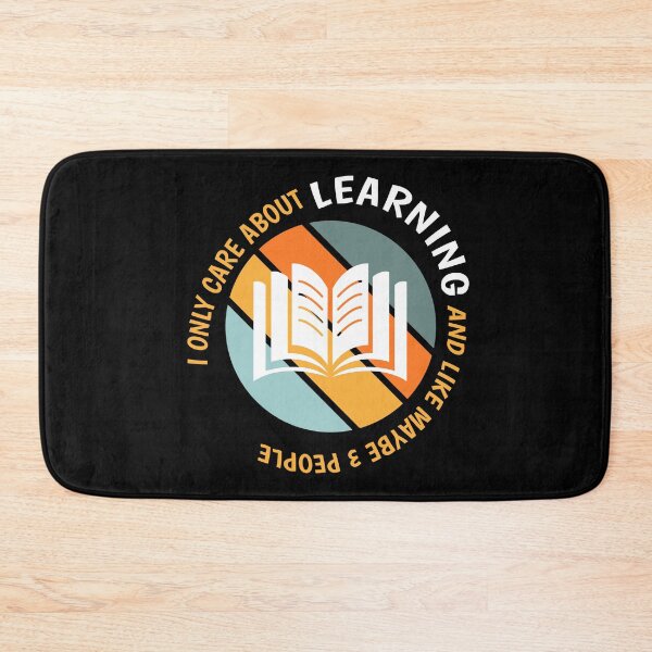 Item preview, Funny Back To School Boys Girls - I Only Care About Learning design designed and sold by Merchking1.