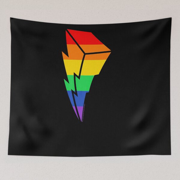 Aperçu de l'œuvre POWER RANGERS PRIDE BOULON ARC-EN-CIEL créée et vendue par sobriowslen.
