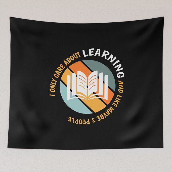 Item preview, Funny Back To School Boys Girls - I Only Care About Learning design designed and sold by Merchking1.