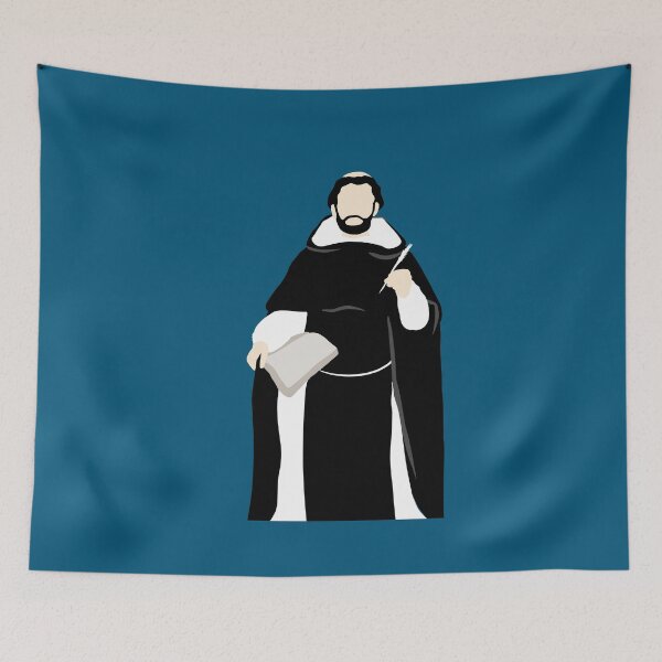 Item preview, Saint Thomas Aquinas - Catholic graphic art designed and sold by TheCatholicLady.