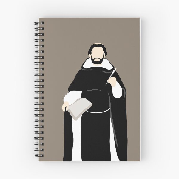 Item preview, Saint Thomas Aquinas - Catholic graphic art designed and sold by TheCatholicLady.