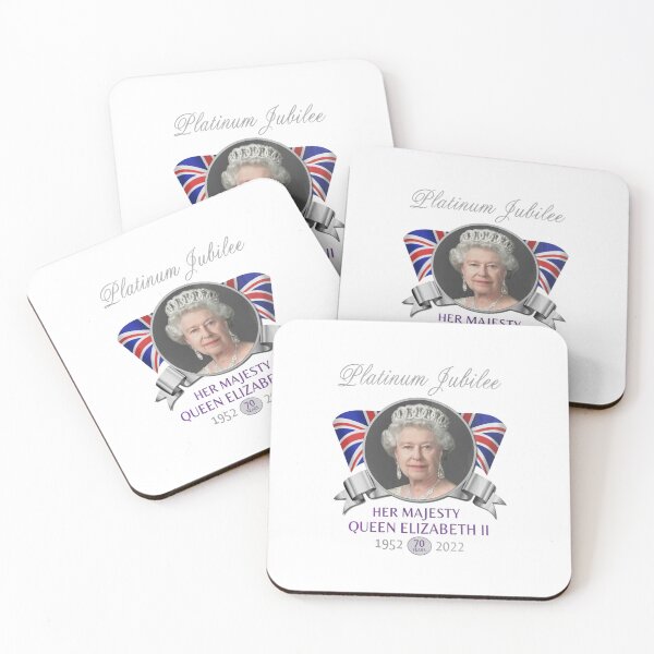 Item preview, Queen, Jubilee, Queen Platinum Jubilee Coffee Mug Commemorating 70 Years,Qeen art designed and sold by WendaxStreet.