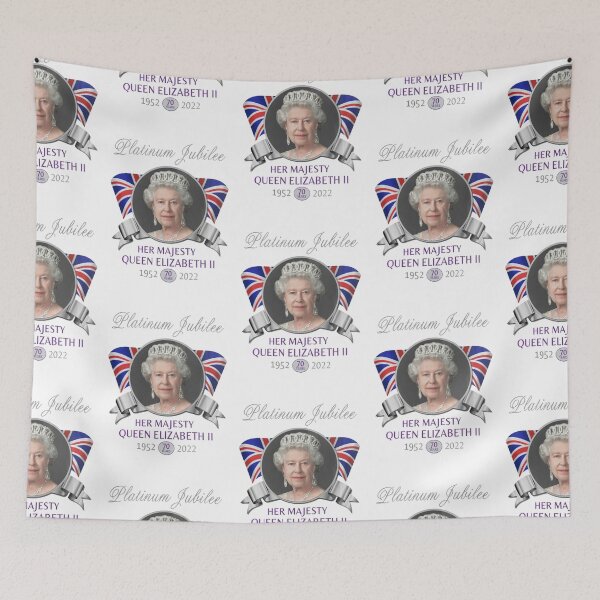 Item preview, Queen, Jubilee, Queen Platinum Jubilee Coffee Mug Commemorating 70 Years,Qeen art designed and sold by WendaxStreet.