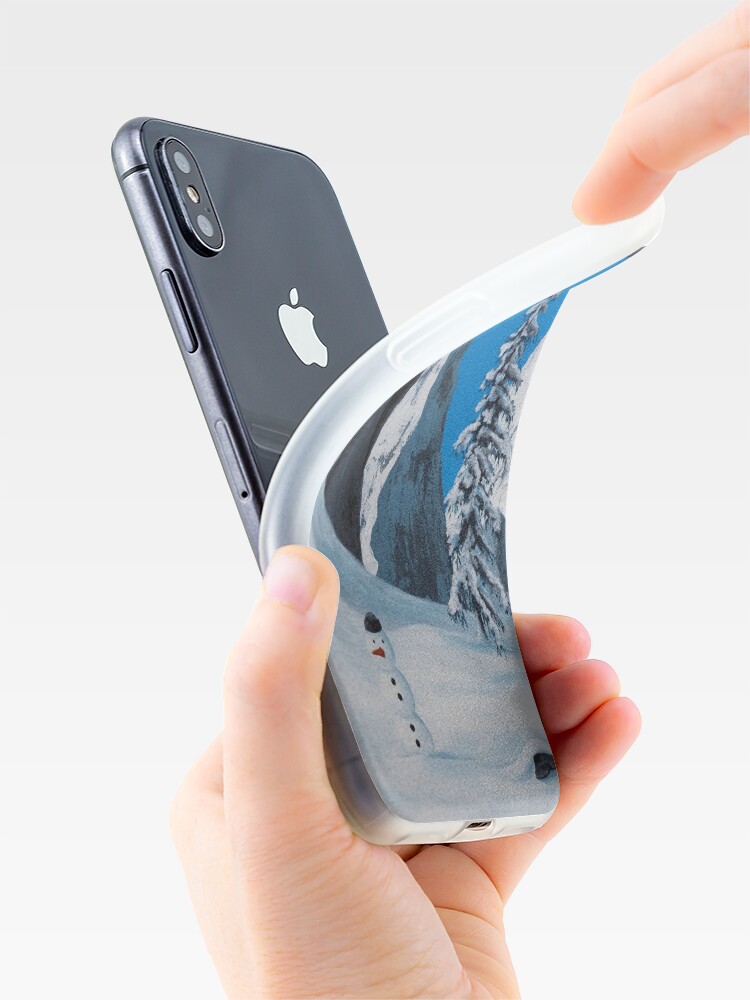Alternate view of Snowman iPhone Case & Cover