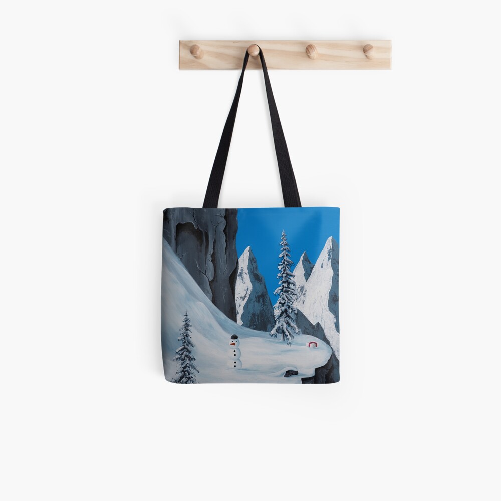 Snowman Tote Bag