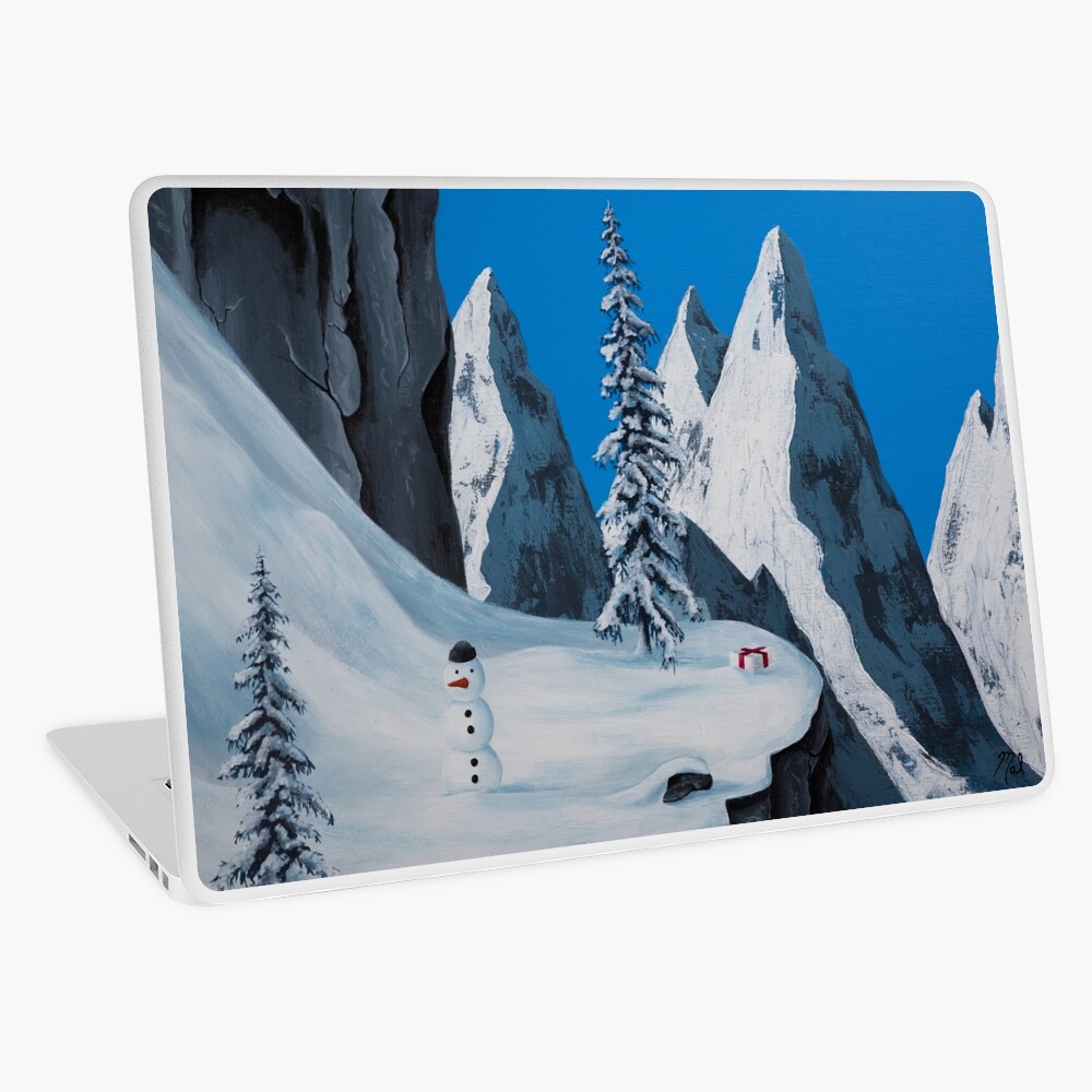 Snowman Laptop Skin