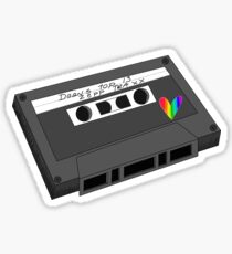 Dean Winchester & Castiel Mixtape Supernatural Sticker