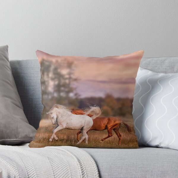 Item preview, Grey and red stallions designed and sold by Julia Shepeleva.