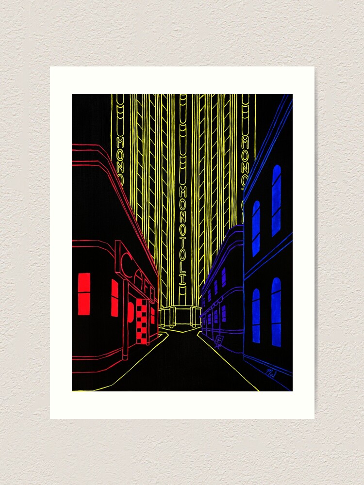Alternate view of Edisnoom Art Print