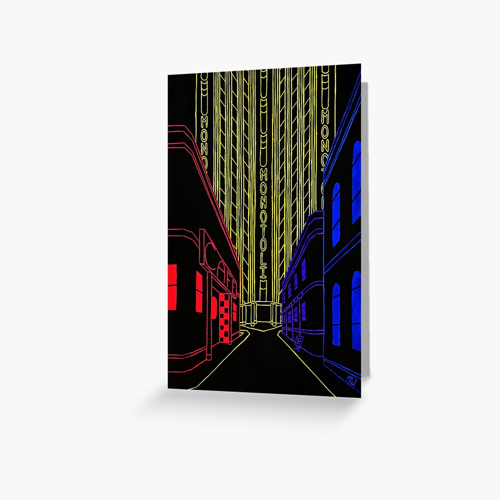 Edisnoom Greeting Card