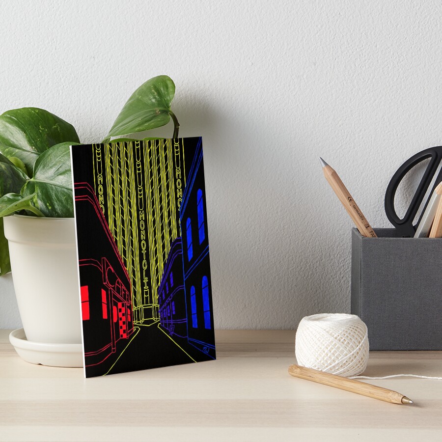 Edisnoom Art Board Print