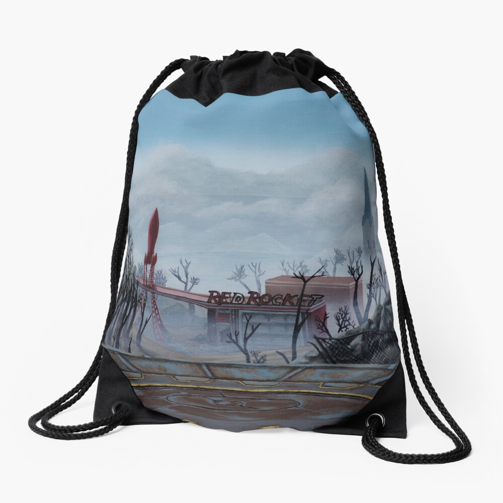 Ruined World Drawstring Bag