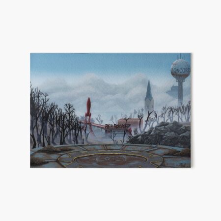 Ruined World Art Board Print