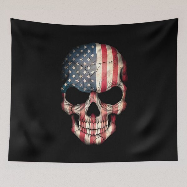Item preview, American Flag Skull designed and sold by JeffBartels.