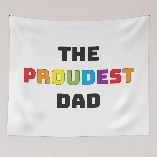 Item preview, The Proudest Dad designed and sold by BeJolley.