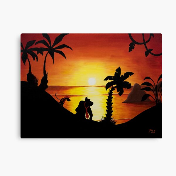 Sunset Shore Canvas Print