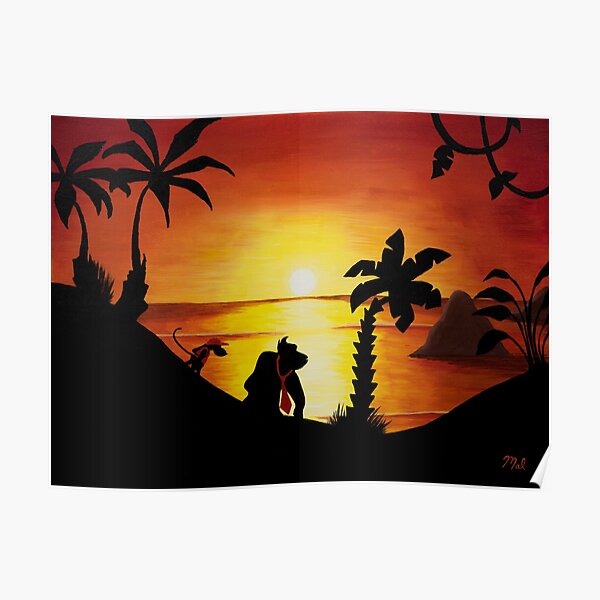 Sunset Shore Poster