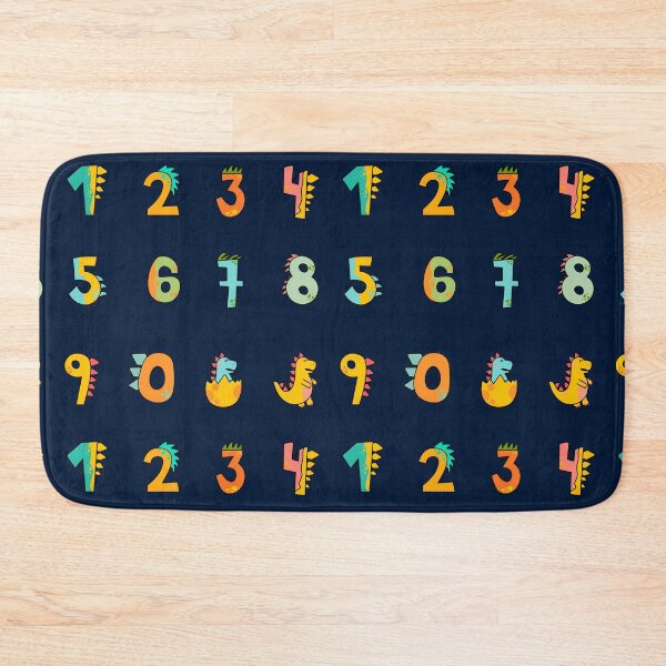Item preview, Dinosaur Numbers for kids - cute and colorful designed and sold by CherieTree.