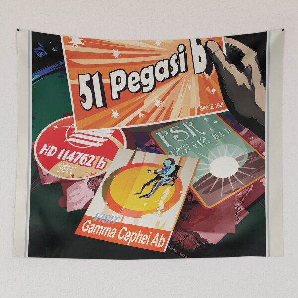 Item preview, NASA JPL Exoplanet Travel Bureau: 51 Pegasi b (8K resolution) designed and sold by bobbooo.