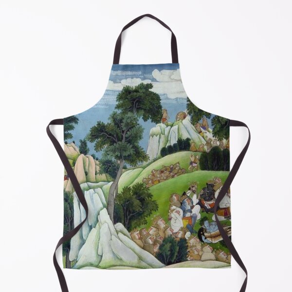 Artikelvorschau, Altes indisches Vintage-Kunstset Nr. 6 entworfen und verkauft von Krispsm.