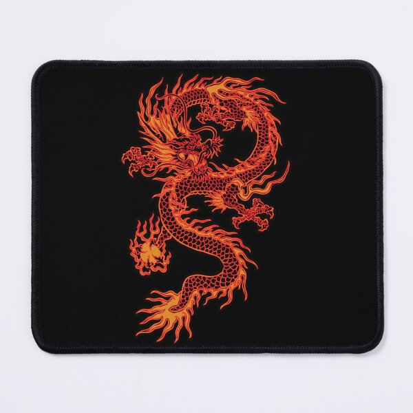 Item preview, Mythical Asian Fire Dragon-Red and Orange Dragon Tattoo  designed and sold by 69Designs-MP.