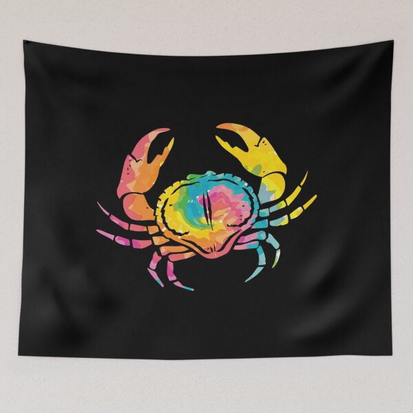 Item preview, Tie Dye Colors Crab Classic  designed and sold by bayirddrinen.