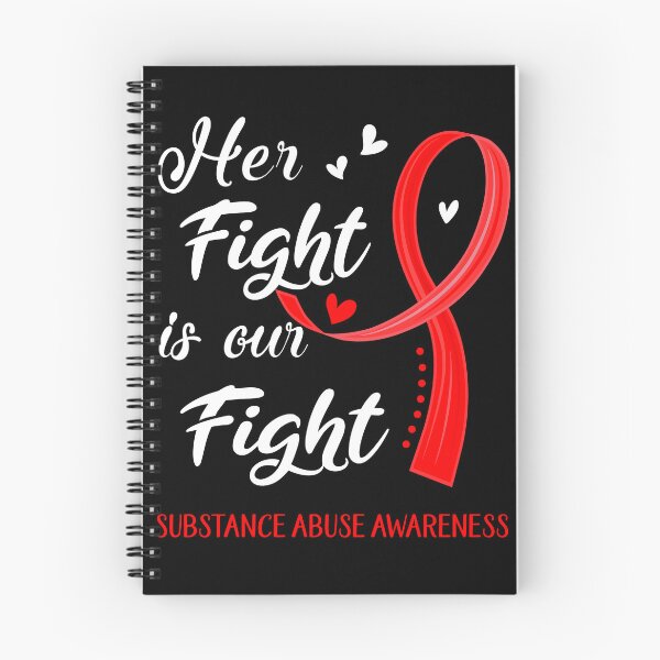 Item preview, Her Fight Is Our Fight Substance Abuse Awareness designed and sold by Kohend.