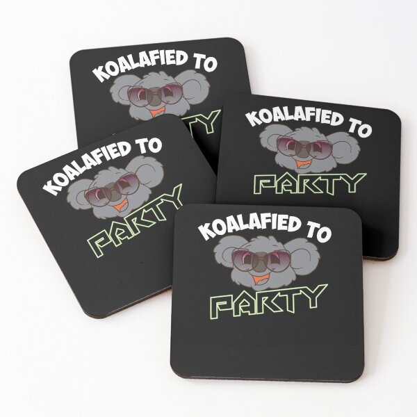 Item preview, FUNNY KOALAFIED TO PARTY COOL KOALA BEAR GIFT LOVER JOKE designed and sold by sobriowslen.