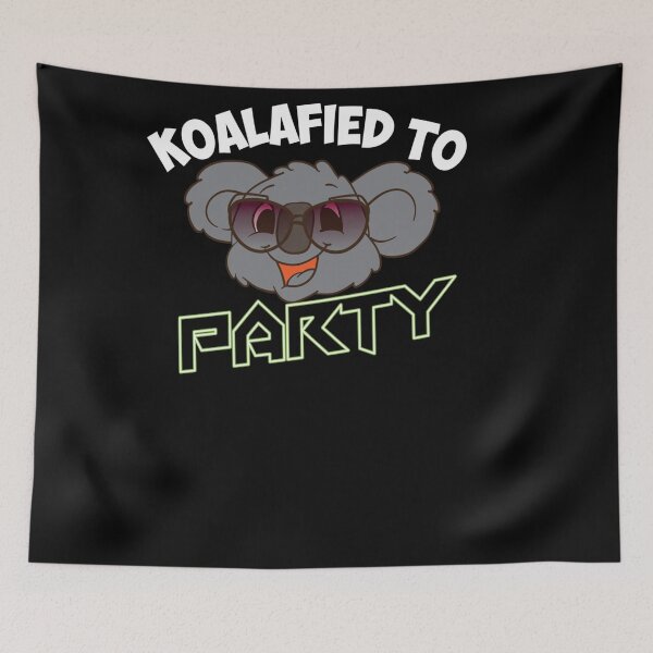 Item preview, FUNNY KOALAFIED TO PARTY COOL KOALA BEAR GIFT LOVER JOKE designed and sold by sobriowslen.