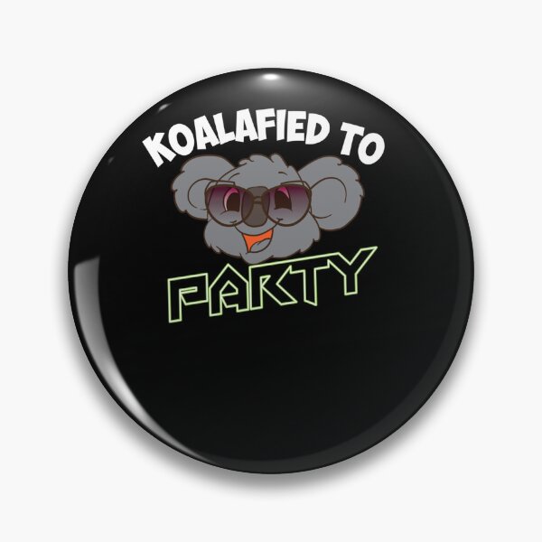 Item preview, FUNNY KOALAFIED TO PARTY COOL KOALA BEAR GIFT LOVER JOKE designed and sold by sobriowslen.