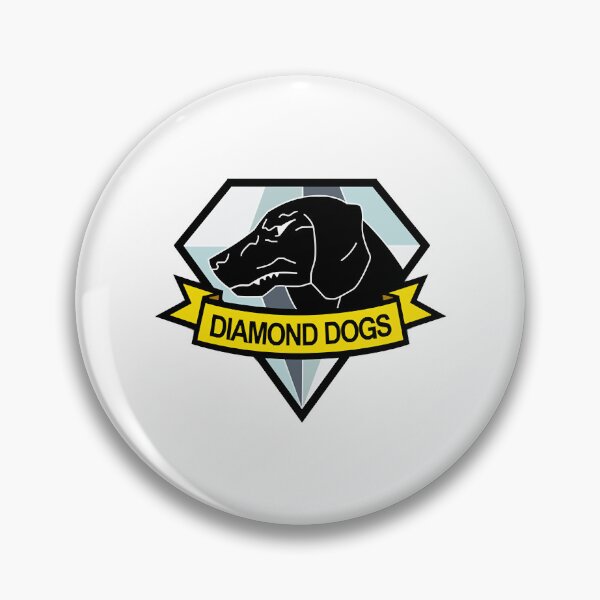 Item preview, Metal Gear Solid - Diamond Dogs Insignia Classic designed and sold by BunHuya.