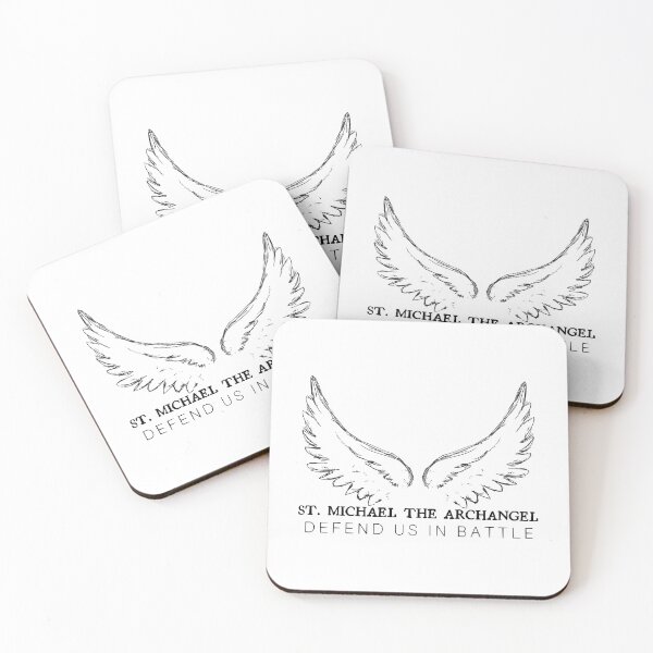 Item preview, St Michael the Archangel Sticker designed and sold by BunHuya.