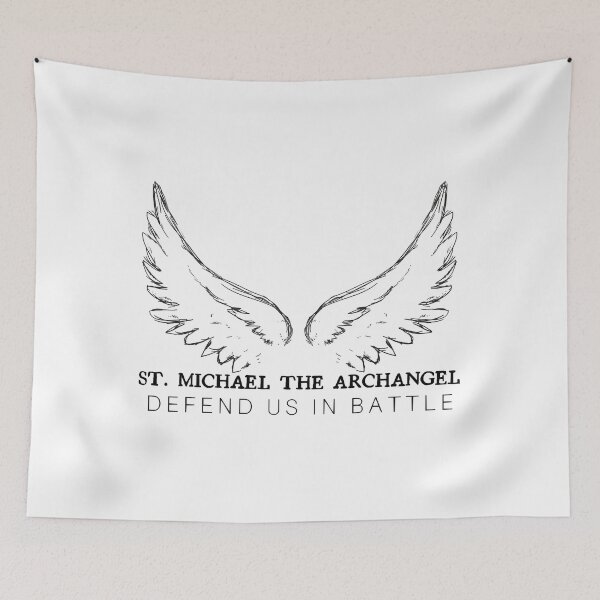 Item preview, St Michael the Archangel Sticker designed and sold by BunHuya.