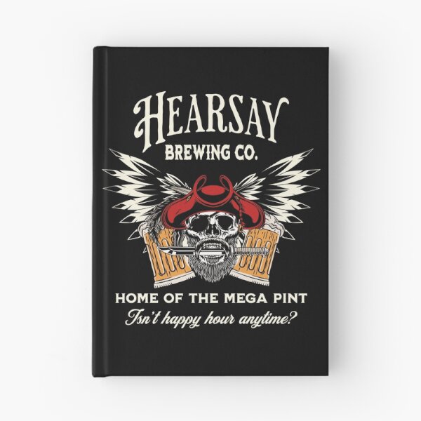 Item preview, Hearsay Brewing, Mega Pint, Mega Pint, Funny, Happy Hour designed and sold by SighFly52.