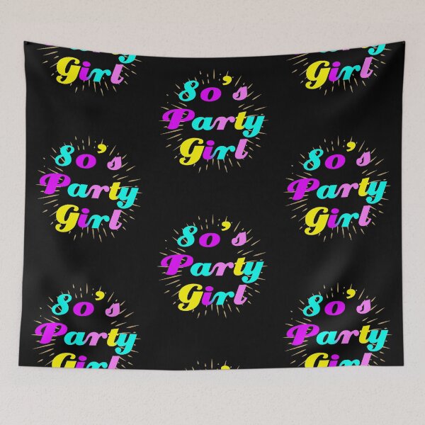 Item preview, Party like it's 1985! - 80's Party Girl designed and sold by themelonink.