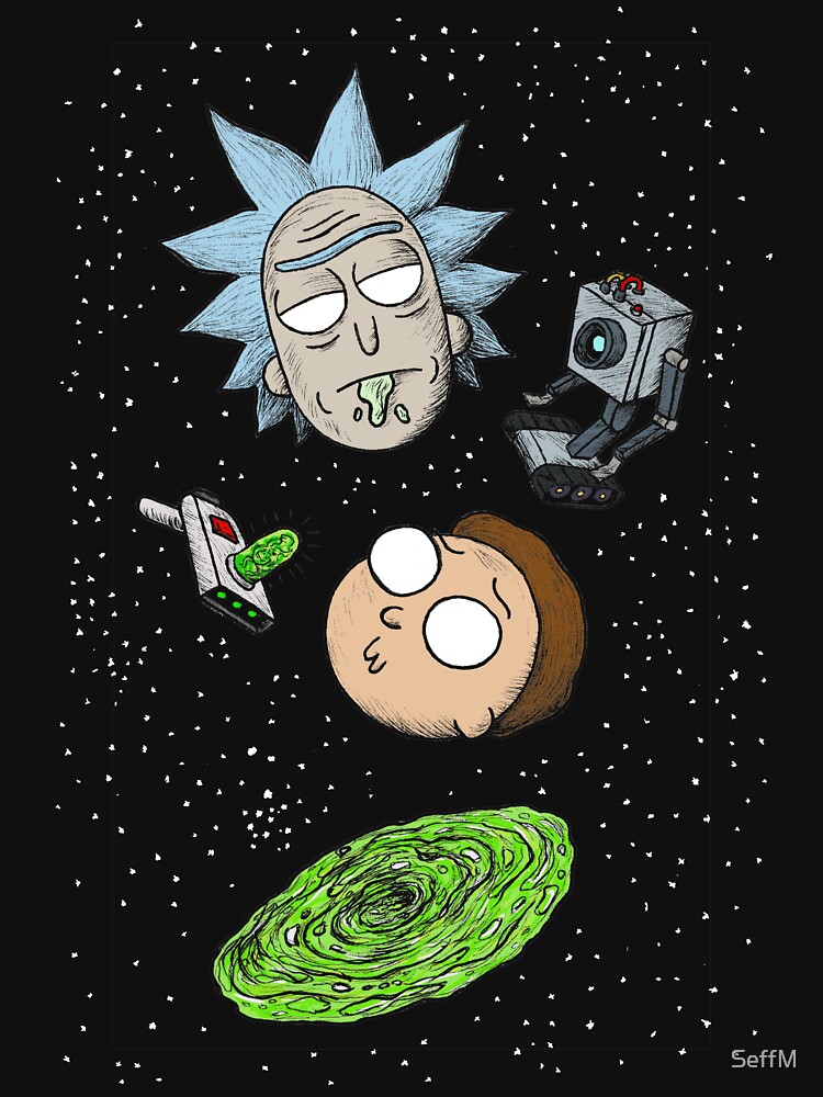 Rick and Morty Portal T-Shirt