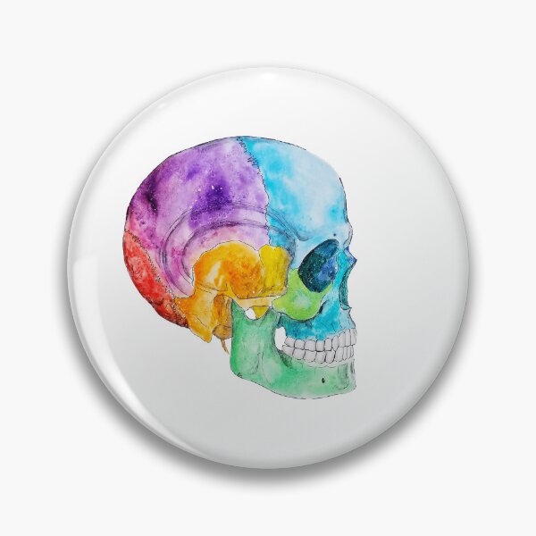 Item preview, To Be or Not, I Still Am | Watercolor Rainbow Skull | Pride Skull designed and sold by Karli Mogen.