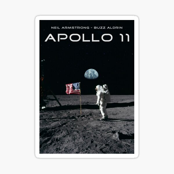 Apollo 11 Stickers Redbubble